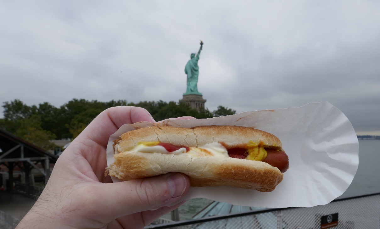 Hotdog-statue