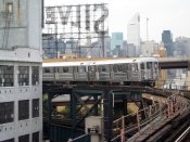 Ano, i nadzemí jezdí Newyorské metro